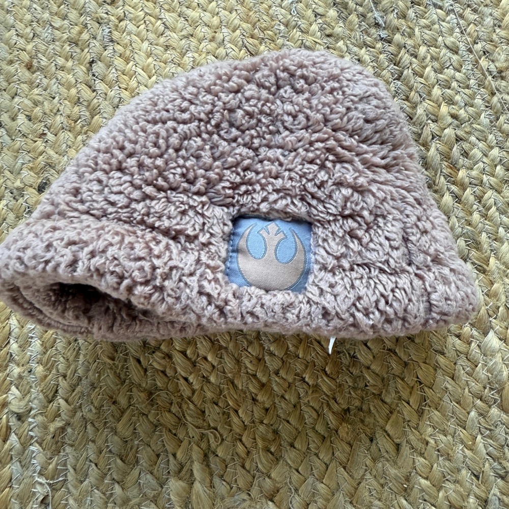 Star Wars Rebel Alliance Sherpa Fleece Beanie Toddler 24M Mauve Pink Hat